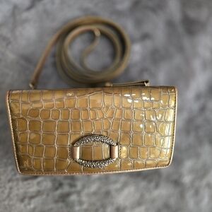 🤎Brighton Faux Crocodile Leather 🤎